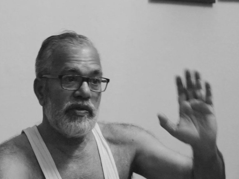 Manoeuvre tryst with Kalaripayattu Veteran Sri SRD Prasad Gurukkal of Bharat Kalari