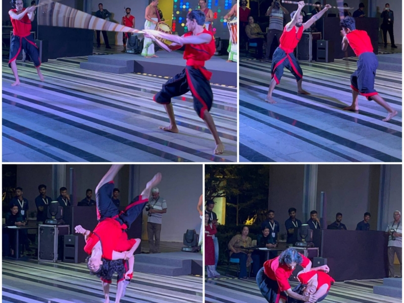 Kalaripayattu Performance at Bosch